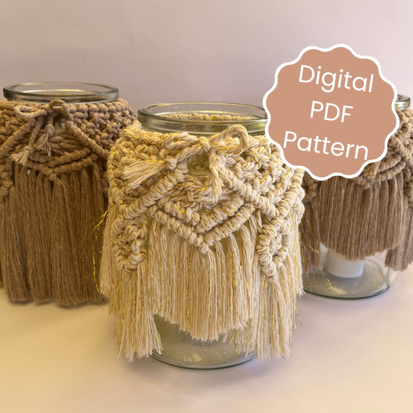 Macrame Jar Lantern Pattern